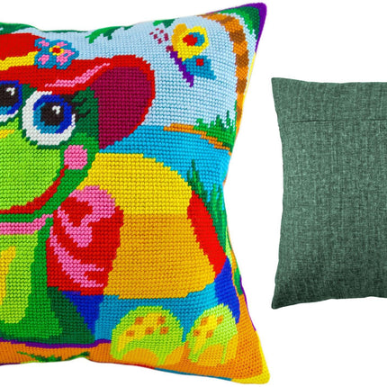 Needlepoint Pillow Kit "Turtle"