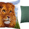 Needlepoint Pillow Kit "Lion"