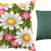 Needlepoint Pillow Kit "Daisies"