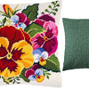 Needlepoint Pillow Kit "Violas"