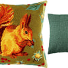 Needlepoint Pillow Kit "Squirrel"