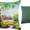 Needlepoint Pillow Kit "Birch Trees"