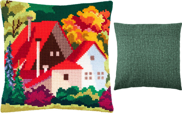 Cross Stitch Pillow Kit 