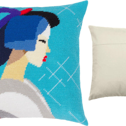 Needlepoint Pillow Kit "Balance"