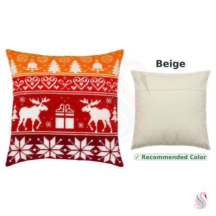 Needlepoint Pillow Kit "Scandinavian Christmas"