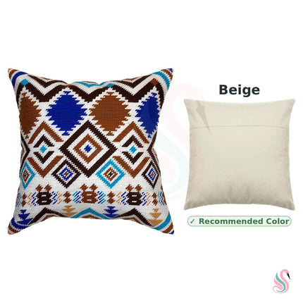 Needlepoint Pillow Kit "Yucatán Mexican Pattern"