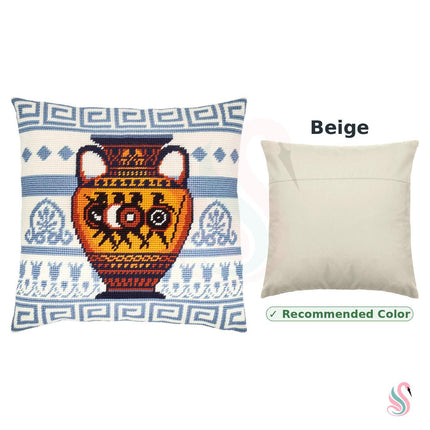 Needlepoint Pillow Kit "Troy"