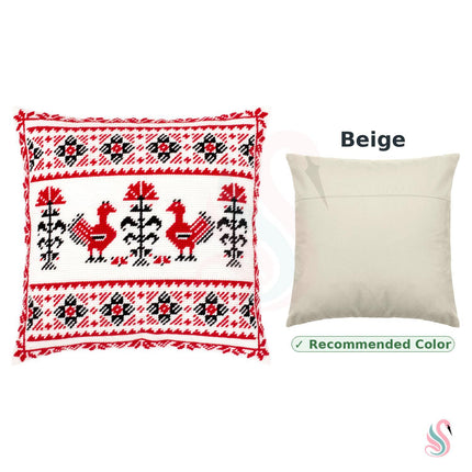 Needlepoint Pillow Kit "Family Amulet"