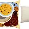 Needlepoint Pillow Kit "Morning coffee"