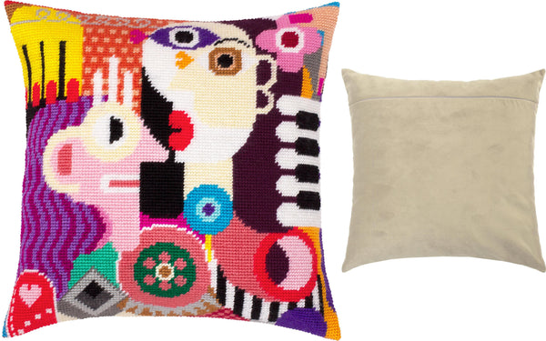 Needlepoint Pillow Kit 