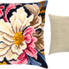 Cross Stitch Pillow Kit "Peonies"