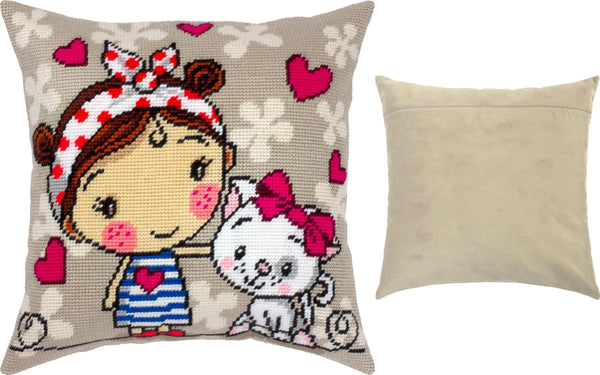 Needlepoint Pillow Kit 