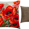 Needlepoint Pillow Kit "Poppies"
