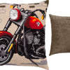 Needlepoint Pillow Kit "Motorcycle"