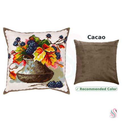 Needlepoint Pillow Kit "Autumn mood"