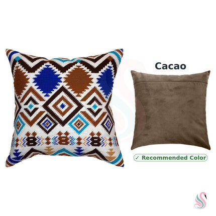 Needlepoint Pillow Kit "Yucatán Mexican Pattern"