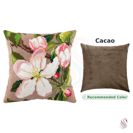 Cross Stitch Pillow Kit "Apple Bloom"