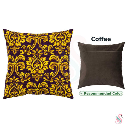 Needlepoint Pillow Kit "Royal Tapestry"