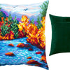 Needlepoint Pillow Kit "Valley in October"