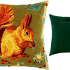 Needlepoint Pillow Kit "Squirrel"