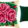 Needlepoint Pillow Kit "Three Roses"