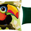 Cross Stitch Pillow Kit "Toucan"