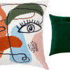 Needlepoint Pillow Kit "Female face"