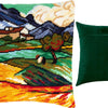 Needlepoint Pillow Kit "Mount Gaussier and Farm Saint Paul"