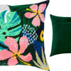 Needlepoint Pillow Kit "Wild Hibiscus"