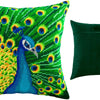 Needlepoint Pillow Kit "Peacock"