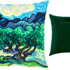 Needlepoint Pillow Kit "Olive Trees"