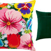 Needlepoint Pillow Kit "Flower Bed"