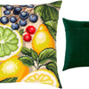 Needlepoint Pillow Kit "Fruit fiesta"