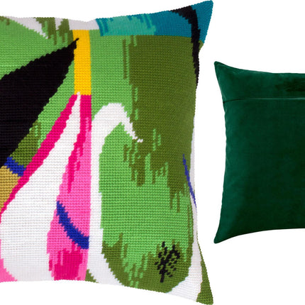 Needlepoint Pillow Kit "Beasts of the Sea"
