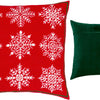 Needlepoint Pillow Kit "snowflakes"