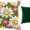 Needlepoint Pillow Kit "Daisies"