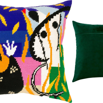 Needlepoint Pillow Kit "The Sorrows of the King"
