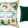 Needlepoint Pillow Kit "Lemon Tea"