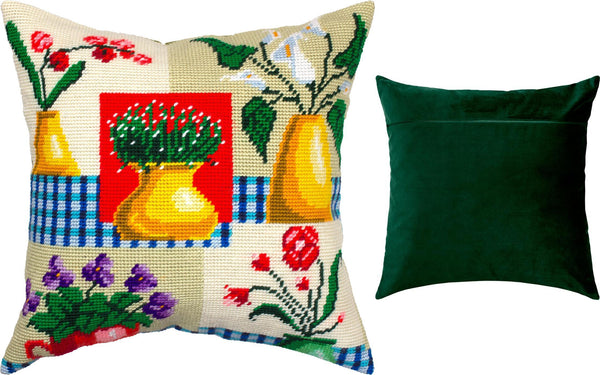 Needlepoint Pillow Kit 