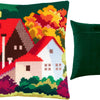 Cross Stitch Pillow Kit "Autumn Landscape"