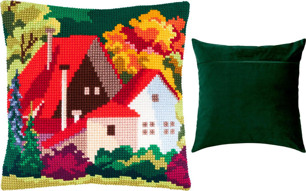 Cross Stitch Pillow Kit 