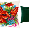 Needlepoint Pillow Kit "Flower arrangement"