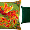 Needlepoint Pillow Kit "Chinese Bird"