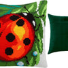 Cross Stitch Pillow Kit "Ladybug"