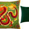 Needlepoint Pillow Kit "Chinese Dragon"