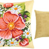 Cross Stitch Pillow Kit "Bouquet"