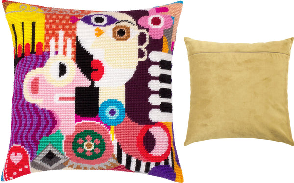 Needlepoint Pillow Kit 