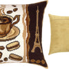 Needlepoint Pillow Kit "Breakfast in Paris"