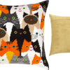 Needlepoint Pillow Kit "Cat choir"