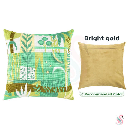 Needlepoint Pillow Kit "Bamboo"